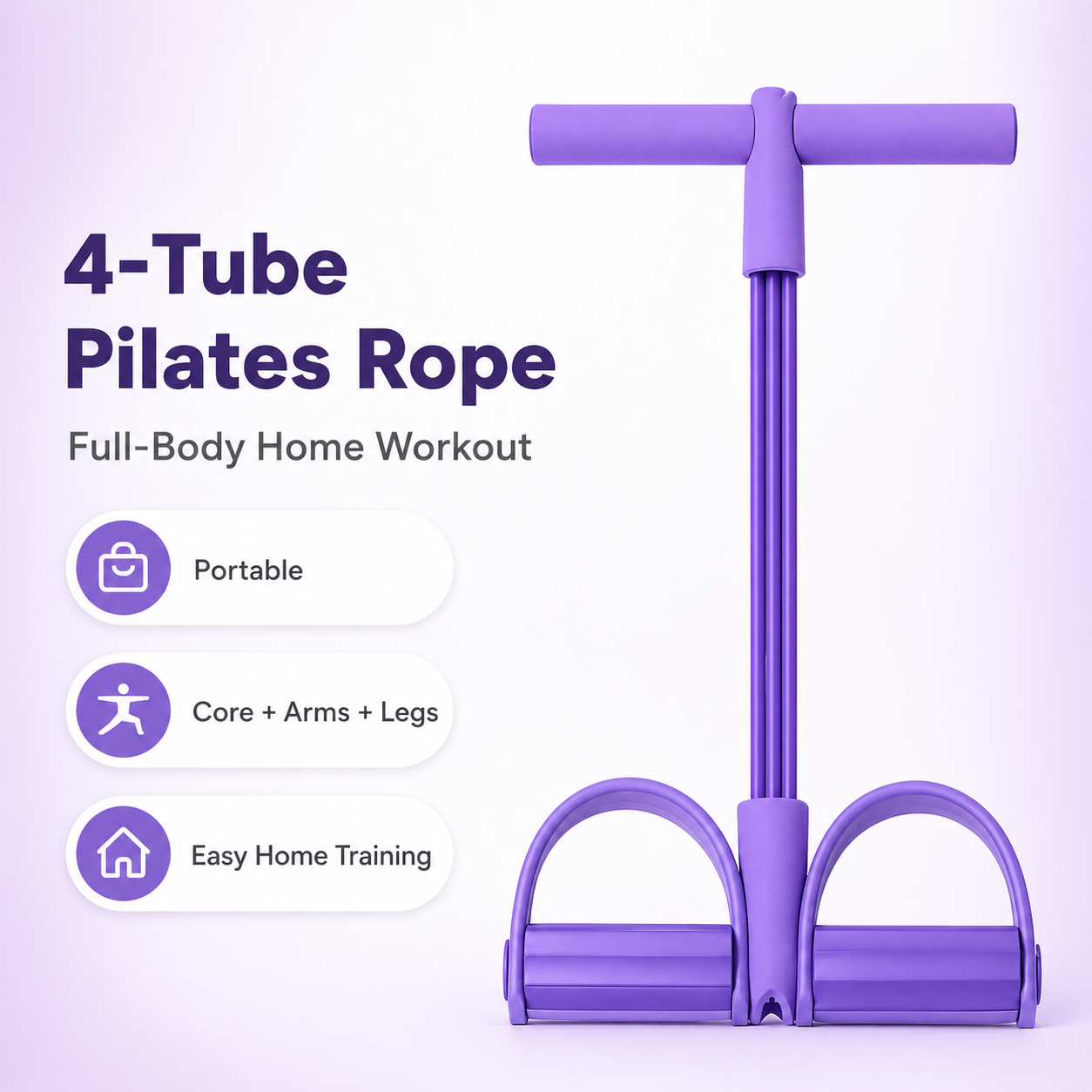 Pilates Resistance Tube Rope