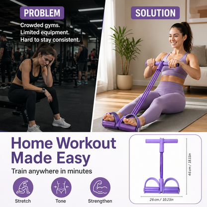 Pilates Resistance Tube Rope
